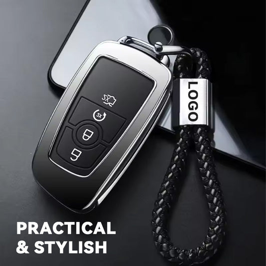 Custom Car Logo Punottu köysi avaimenperä